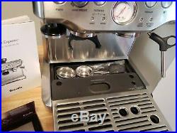 Breville Barista Express BES860XL 2 Cups Espresso Machine Silver