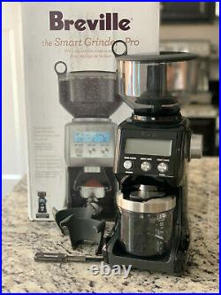 Breville Electric Coffee Grinder Black Sesame Smart Grinder Pro BCG820 Espresso