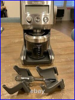Breville Electric Coffee Grinder with All accessories And Box BCG820BSSXL