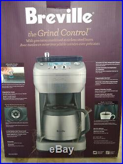 Breville Grind Control coffee maker BDC650BSS Stainless Steel BPA FREE