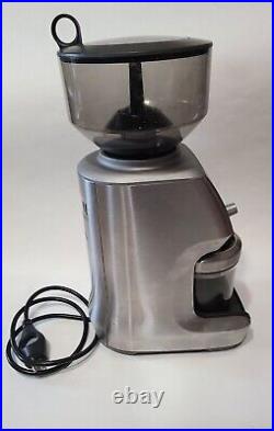 Breville Smart Coffee Grinder Brushed Stainless Steel Bean Hopper Cup BCG800XL