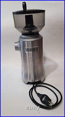 Breville Smart Coffee Grinder Brushed Stainless Steel Bean Hopper Cup BCG800XL