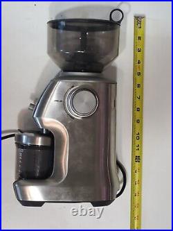 Breville Smart Coffee Grinder Brushed Stainless Steel Bean Hopper Cup BCG800XL