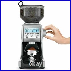 Breville Smart Coffee Grinder Pro Stainless Steel Conical Burrs LCD Display New