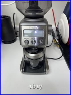 Breville Smart Grinder Pro Whole Beans Grinder Brushed SS Perfect! + Clean Breville Smart Grinder Pro Whole Beans Grinder Brushed SS Perfect! + Clean