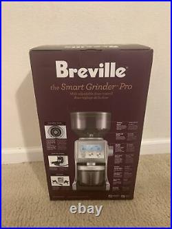Breville The Smart Grinder Pro Coffee Bean Grinder, BCG820BSS