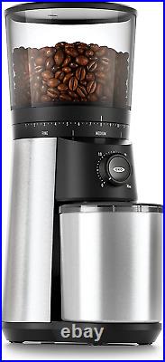 Brew Conical Burr Coffee Grinder, Silver