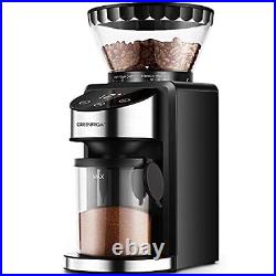 Burr Coffee Grinder Adjustable Electric Coffee Grinder With 35 Precise Grind Set