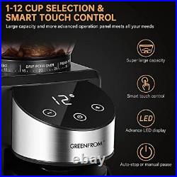 Burr Coffee Grinder Adjustable Electric Coffee Grinder With 35 Precise Grind Set