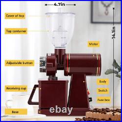 Burr Coffee Grinder Electric Espresso Grinder Commercial & Homeuse Silent Small