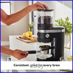 Burr Coffee Grinder KCG8433 Black Matte 10 Oz