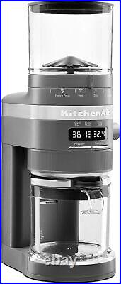 Burr Coffee Grinder KCG8433 Matte Charcoal Grey 10 Oz