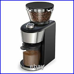Burr Coffee Grinder, Stainless Steel Coffee Grinder Electric with 35 Grind