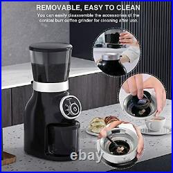 Burr Coffee Grinder, iRoastec Ceramic Conical Electric With 31 Precise Coffee Be
