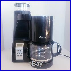 Capresso 453 CoffeeTEAM-S 10-Cup Coffee Maker/Burr Grinder Combination Machine