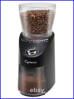Capresso 560.01 Infinity Conical Burr Coffee Grinder Black