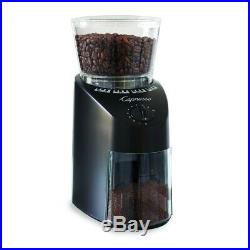 Capresso 560.01 Infinity Conical Burr Coffee Grinder, Black