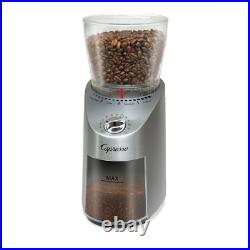Capresso 575.05 Infinity Plus Conical Burr Grinder Stainless Steel