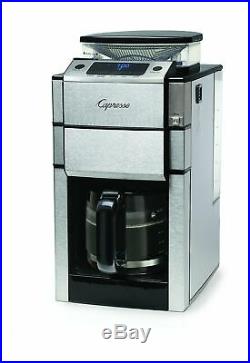 Capresso CoffeeTEAM PRO Plus Glass Coffee Maker with Grinder