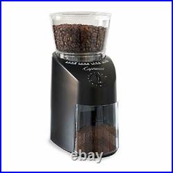 Capresso Infinity Conical Burr Grinder, Black 8.8 oz