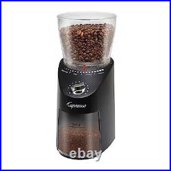 Capresso Infinity Plus Black Conical Burr Grinder