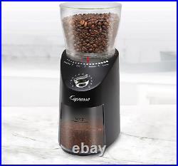 Capresso Infinity Plus Black Conical Burr Grinder