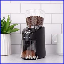 Capresso Infinity Plus Black Conical Burr Grinder