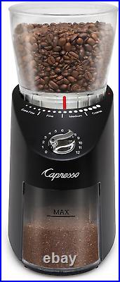 Capresso Infinity Plus Black Conical Burr Grinder