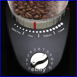 Capresso Infinity Plus Black Conical Burr Grinder