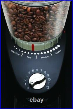 Capresso Infinity Plus Conical Burr Coffee Grinder Black