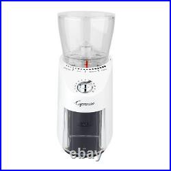 Capresso Infinity Plus Conical Burr Grinder, White