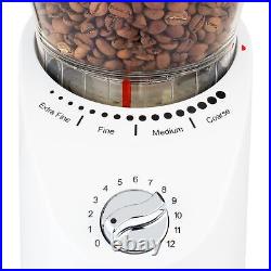 Capresso Infinity Plus Conical Burr Grinder, White