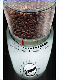 Capresso Infinity Plus Stainless Steel Conical Burr Grinder Capresso Infinity Plus Stainless Steel Conical Burr Grinder