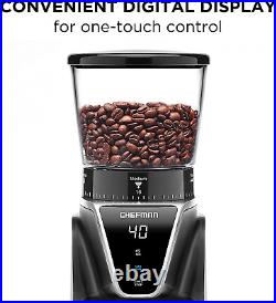 Chefman Conical Burr Coffee Grinder Create The Boldest & Most Flavorful Grind