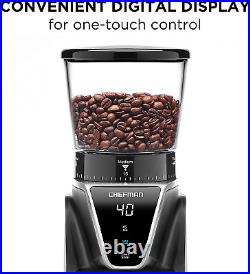 Chefman Conical Burr Coffee Grinder, Create the Boldest & Most Flavorful Grind w