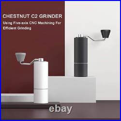 Chestnut C2 Manual Coffee Grinder, Stainless Steel Conical Burr, Capacity 25G, Burr
