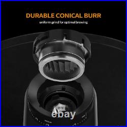 Coffee Bean Burr Grinder Electric, Burr Mill Conical Coffee Grinder with 30 Adju Coffee Bean Burr Grinder Electric, Burr Mill Conical Coffee Grinder with 30 Adju