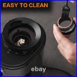 Coffee Bean Burr Grinder Electric, Burr Mill Conical Coffee Grinder with 30 Adju Coffee Bean Burr Grinder Electric, Burr Mill Conical Coffee Grinder with 30 Adju