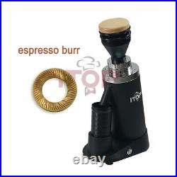 Coffee Grinder 64MM Flat Titanium Burr Stepless Fineness Adjustment Espresso Kit