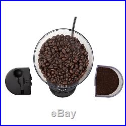 Coffee Grinder Automatic Burr Mill Grinder Mr Electric Silver / Black