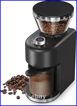 Coffee Grinder Electric, Conical Burr Coffee Grinder with 35 Grind Settings