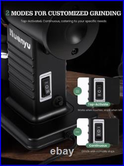 Coffee Grinder With Titanium Sharked Teeth Burr Electric Coffee Grinders With Coffee Grinder With Titanium Sharked Teeth Burr Electric Coffee Grinders With