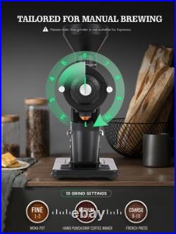 Coffee Grinder With Titanium Sharked Teeth Burr Electric Coffee Grinders With Coffee Grinder With Titanium Sharked Teeth Burr Electric Coffee Grinders With