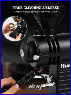 Coffee Grinder With Titanium Sharked Teeth Burr Electric Coffee Grinders With Coffee Grinder With Titanium Sharked Teeth Burr Electric Coffee Grinders With