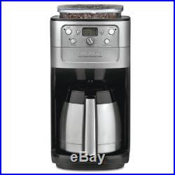 Coffee Maker Cuisinart Coffee Pot 12 Cup Maker Charcoal Filter And Burr Grinder
