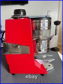 Commercial Coffee Espresso Grinder Carimali Red / No Hopper/ Italian
