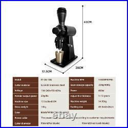 Commercial Coffee Grinder Electric Coffee Mill 90mm Flat or Ghost Burr Grinder