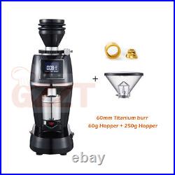Commercial Coffee Grinder Electric Touchscreen Control Conical Burr 60MM Burr