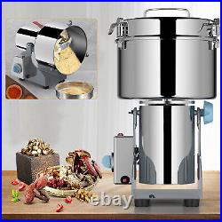 Commercial Electric Grain Grinder Coffee Bean Nuts Mill Grinding Machine Kitchen