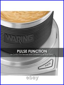 Commercial WSG60 3 Cup Spice Grinder, 1 HP Motor, 20,000 RPM's, Pulse Actuation Commercial WSG60 3 Cup Spice Grinder, 1 HP Motor, 20,000 RPM's, Pulse Actuation